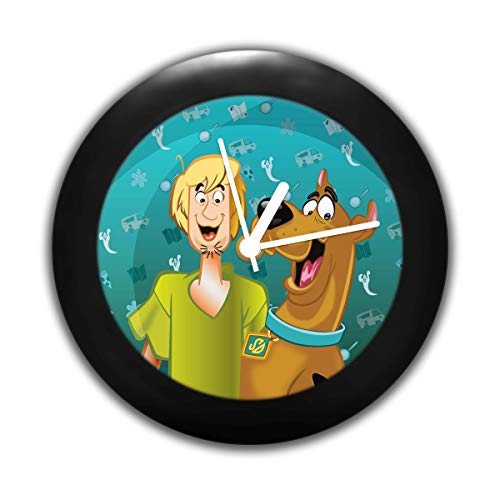 MCSID RAZZ- Scooby- Doo Shaggy and Scooby Design Table Clock Desk Clock |Table Clock for Office,Gift Set Officially Licensed by Turner Entertainment Co, USA (India)