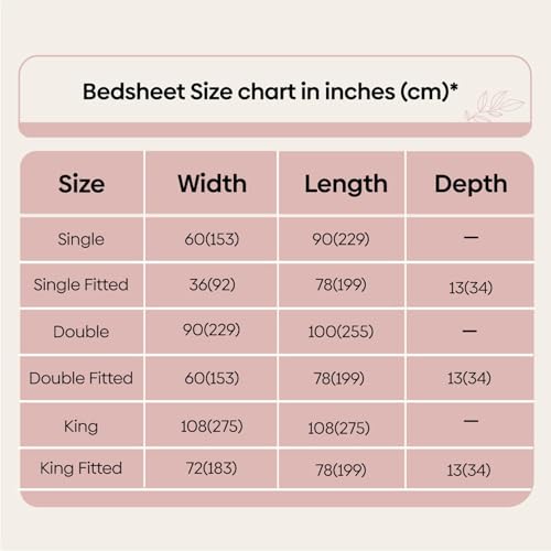 haus & kinder 100% Cotton Queen Size Bedsheet for Double Bed, 1 Cotton Bed Sheet Double Bed (90 X 100 Inches) with 2 Pillow Covers | 186 Tc Bed Sheet Double Bed Utopia (Red)