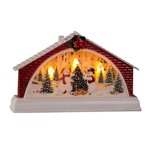 UJEAVETTE® Christmas Candle Tea Light Home Decoration for Xmas Snowman