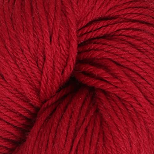 La Mia Natural Wool Knitting Yarn (Dark Red - L893)