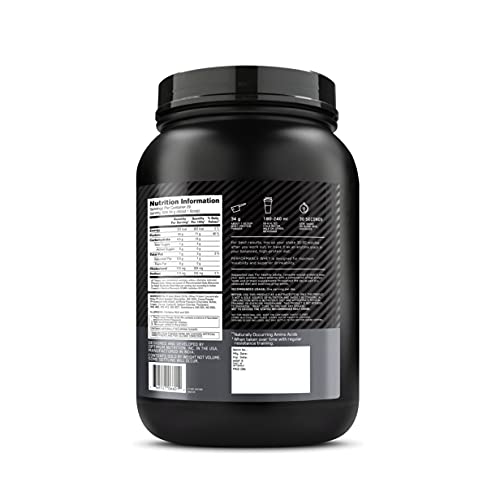 OPTIMUM NUTRITION Performance Whey Protein Powder Blend with Isolate, 24g Protein, 5g BCAA, Chocolate, 1 kg