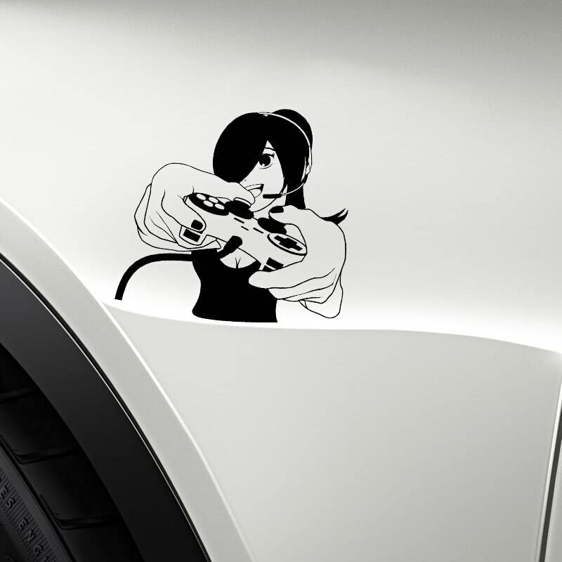 GADGETS WRAP Vinyl Wall Decal Sticker Sexy Girl Loving Playing Games Car