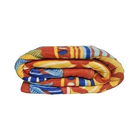 GOYAL'S ® Fleece 250 TC Single Bed Blanket- Set of 4 (Printed)