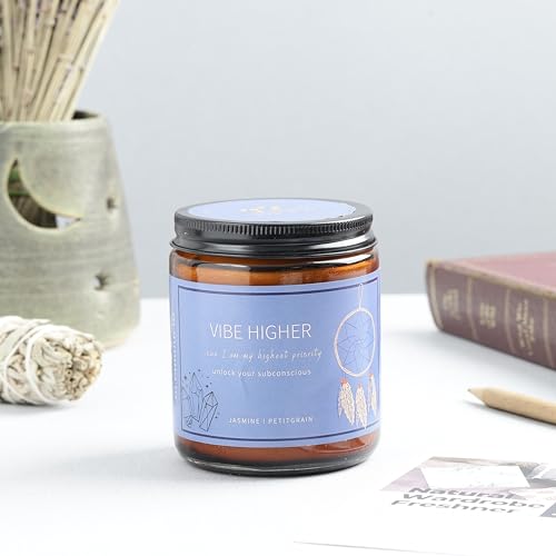 Soy Wax Candle - Meditation Candle - Vibe Higher