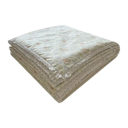 THE STYLE SUTRA® Summer Cooling Quilt Gift Versatile Cotton Quilt for Farmhouse Adult Style B