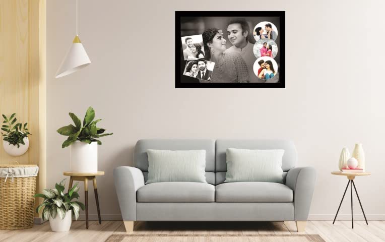 Personalized Photo Frames for Home Decor (Size 12X18 Inch, 6 Photo Collage Frames)
