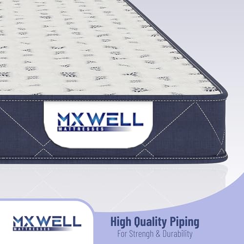 MXWELL Orthopedic Memory Super 6 inch King Memory Foam Mattress (L x W: 84 inch x 70 inch)