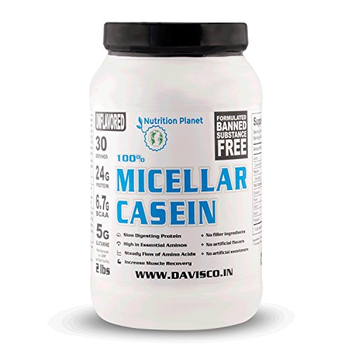 Nutrition Planet 100% Micellar Casein Unflavored 2lbs