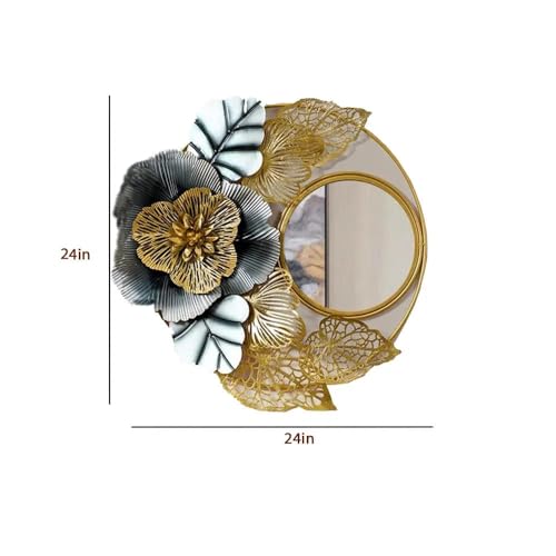 ARTISTRY DECORS beautiful wall mirror in 24'' (Design 2)