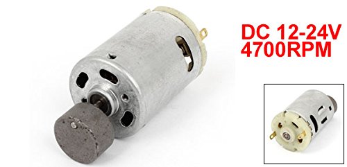 uxcell DC 12-24V 4700RPM High Torque Magnet Massager Vibration Motor