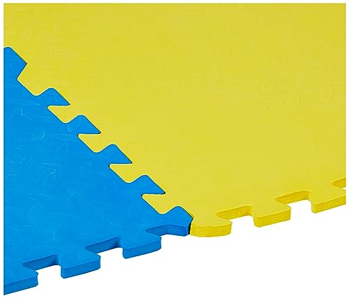 Amazon Brand - Solimo Interlocking Mat, Set of 4 Pieces, 1 cm Thickness