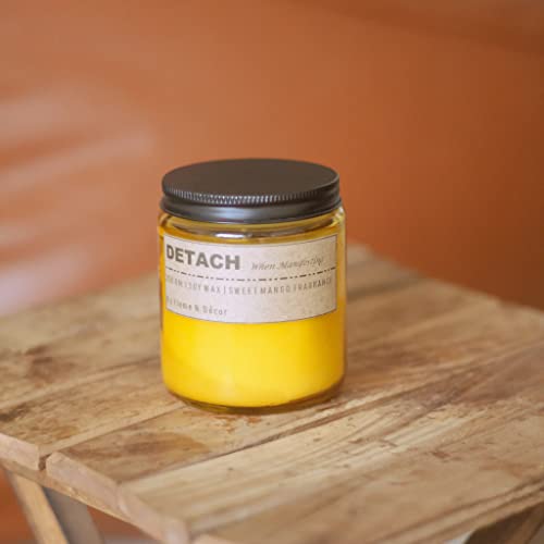 Detach When Manifesting | 200 Gm Soy Wax Premium Scented Candle