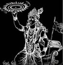 Guiding Krishna Godform Pendant with Chain