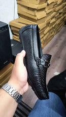 Men's Texture Casual Shoe Black