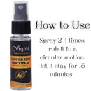 Vigini Hammer King Cfc Free 9Inch Lubricants Sexual Enhancer Delay Spray Men-30ml