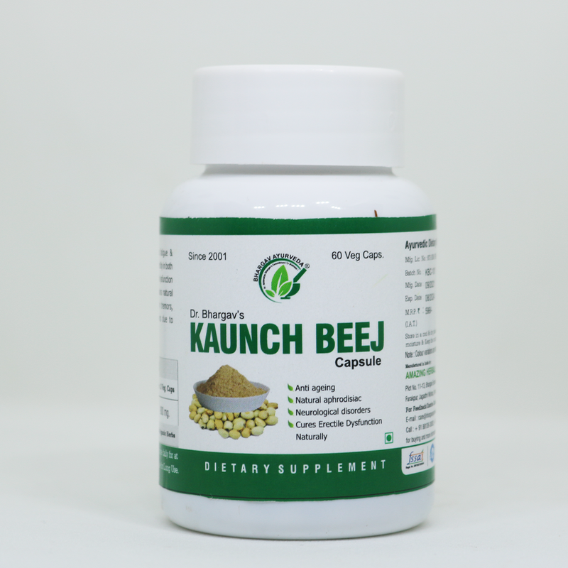 Dr.Bhargav's Femo Turbo 60 Capsule & Kaunch Beej 60 Capsule