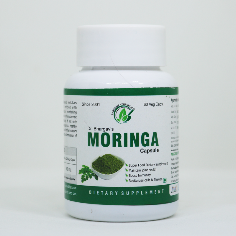 Dr.Bhargav's R.D Kashay Syrup 500 ml & Moringa Leaf 60 Capsule