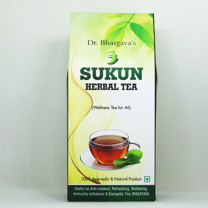 Dr.Bhargav's R.D Kashay Syrup 500 ml & Sukun herbal Tea 100 gms