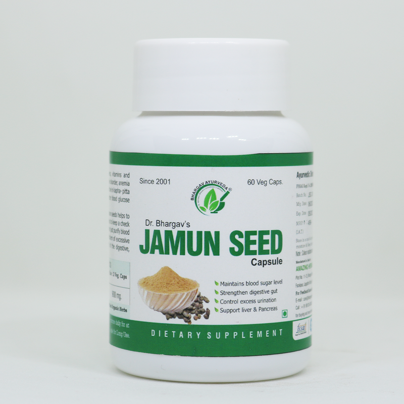 Dr.Bhargav's Madhu Jeevan Ras 500 ml & Jammu Seed 60 Capsule