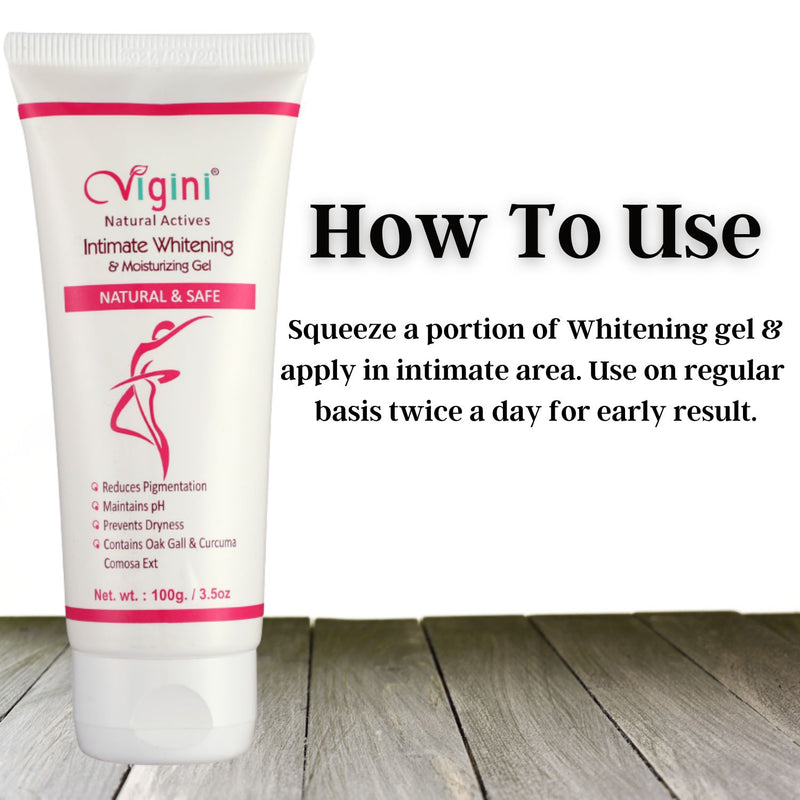 Vigini Intimate Vaginal Tightening Lightening Whitening Moisturizing Cream Gel For Women-100ml