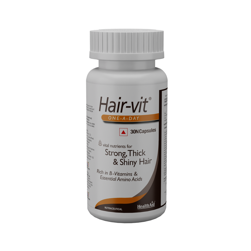 HealthAid I Hair-vit I Multivitamins for Hair I 30 Capsules