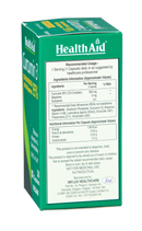 HealthAid I Curcumin 3 I Standardised with Bioperine 95% I 30 Capsules