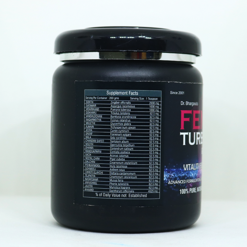 Dr.Bhargav's Femo Turbo 30 Capsule & Femo Turbo Granules 100 gms