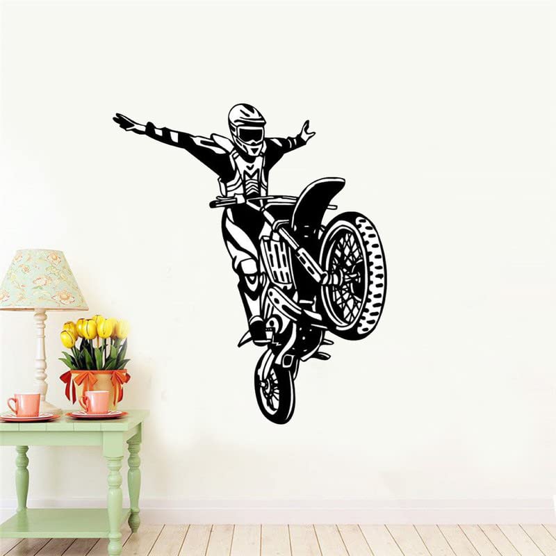 Decoretive Black Bike Stan Wall Sticker