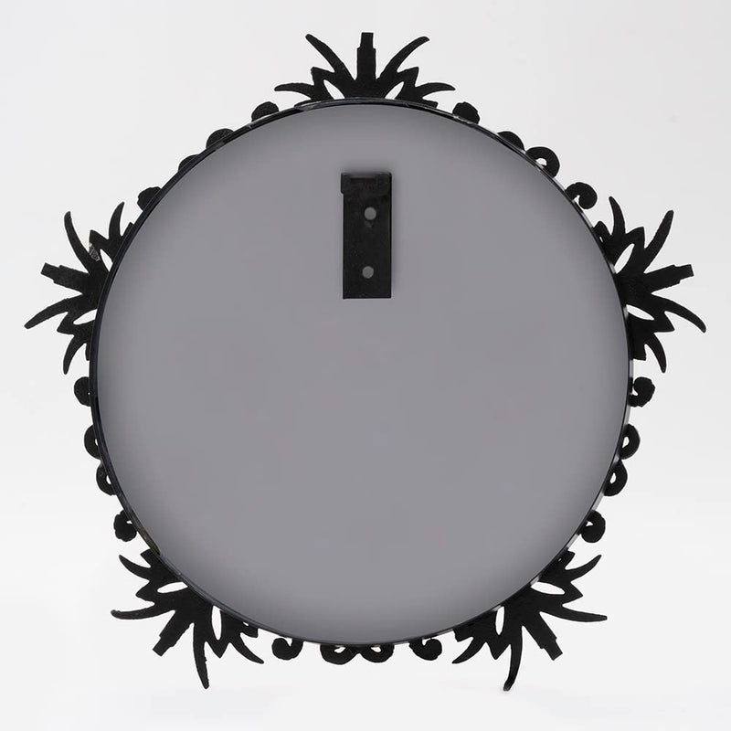 Wakefit Khiari Round Black Wall Mirror