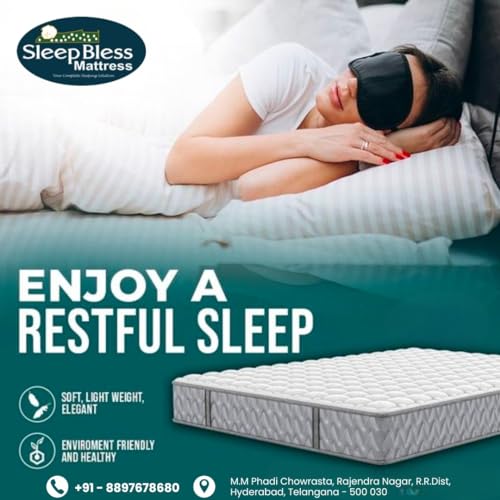 SleepBless Mattress Semi Bonded Ortho (Queen)