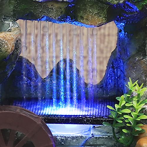 CALANDIS® Indoor Water Fountains Rockery Tabletop Waterfall Fountain Decoration