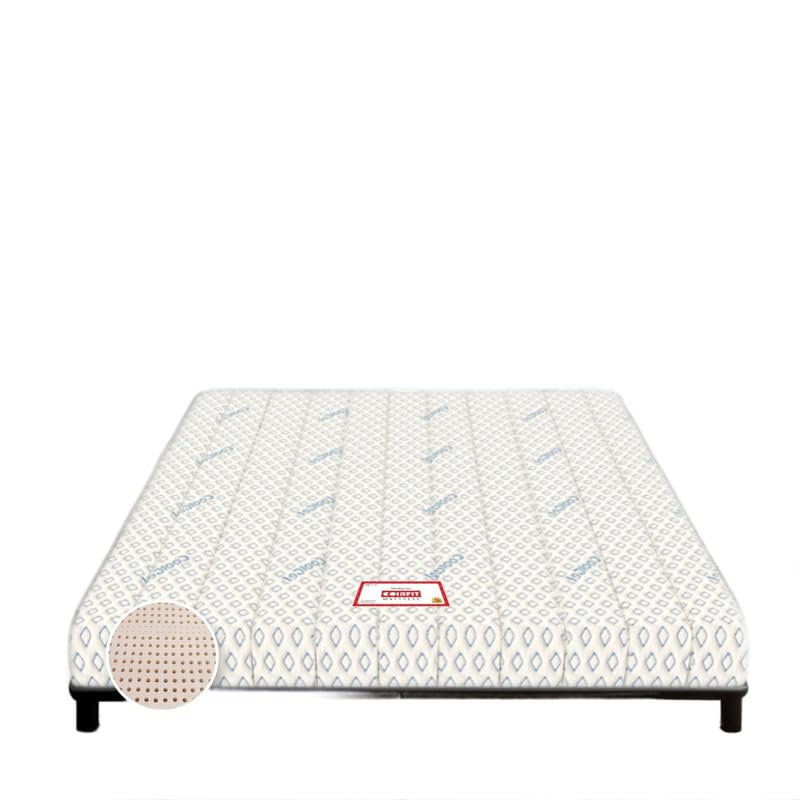 Coirfit BIOLIFE 7-Zone 100% Natural 8 Inch King Size Latex Mattress | Talalay Technology |Cool Gel Mattress |for Hot Sleepers |10 Years Warranty (LxW : 78X72 Inches)