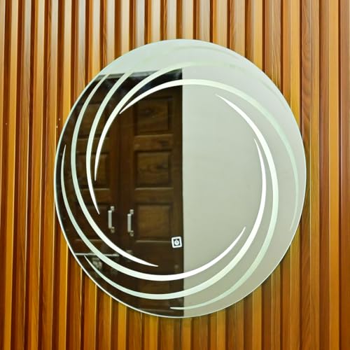 LED Mirror with Touch Sensor, Wall Mounted, Full Length, for Bathroom, Living Room, Bedroom