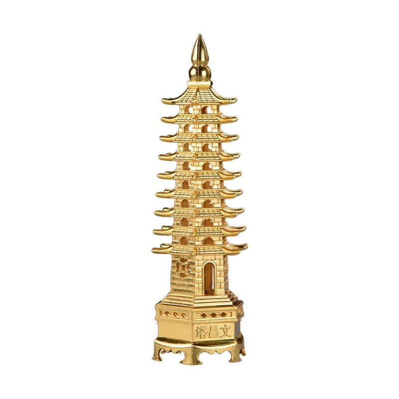 Crazy Sutra Feng Shui Power Combo Education Tower with Crystal Pyramid - Best for Positive Energy Prosperity Success Career and Luck