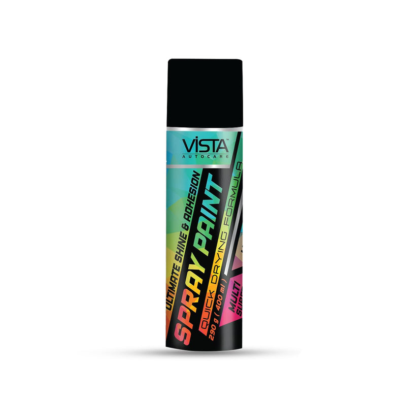 RESIL VISTA Spray Paint Black Matt 400 ml