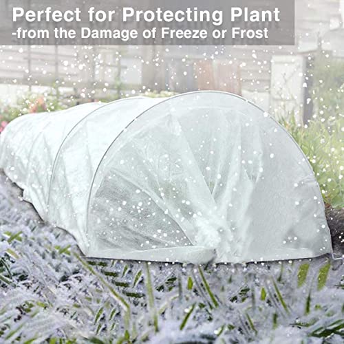 Anaya Mosquito Net 4'x10' Mosquito Insect Bug Screen Netting, Garden Netting Barrier Protect Vegetables Flowers Fruits Plants, (Model: NEW-DIV-061), White