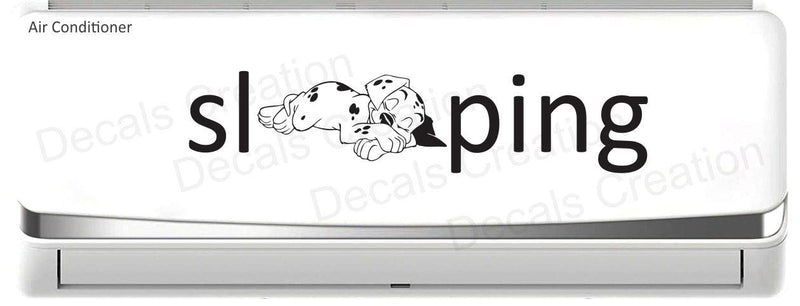 Decals Creation™ AC Sticker Wall Sticker Split Ac Stickers Air Conditioner Sticker Standard Size