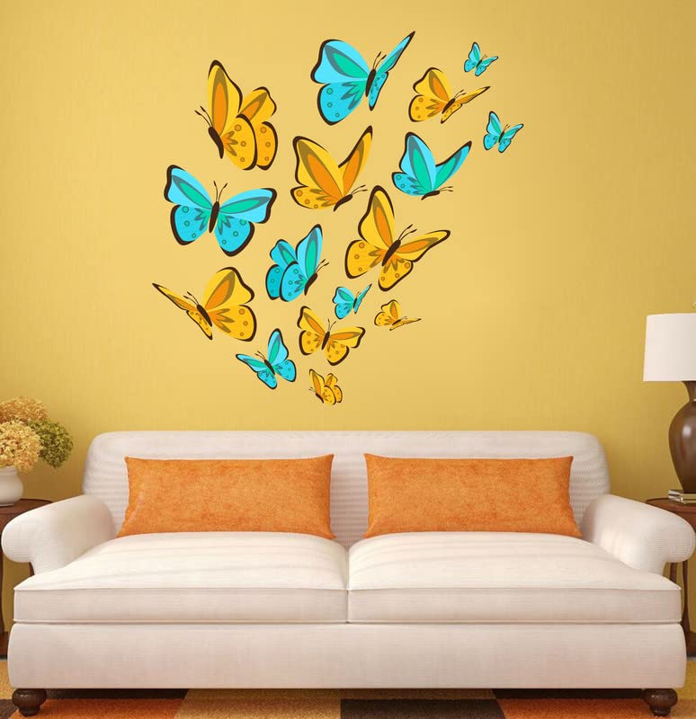 Butterfly Wall Sticker for Home Decor 100 CM X 90 CM