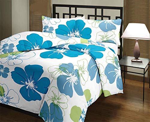 ROMAN HOME Microfibre Fancy Flower Reversible Single Bed AC Dohar/AC Blanket 85 * 65 in.(Single Bed rongly)