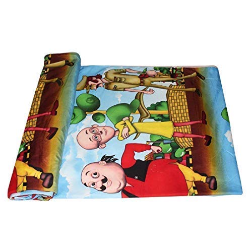 Craft Venture Kids Quilt Motu patlu A.C Blanket Single Bed Size Dohar