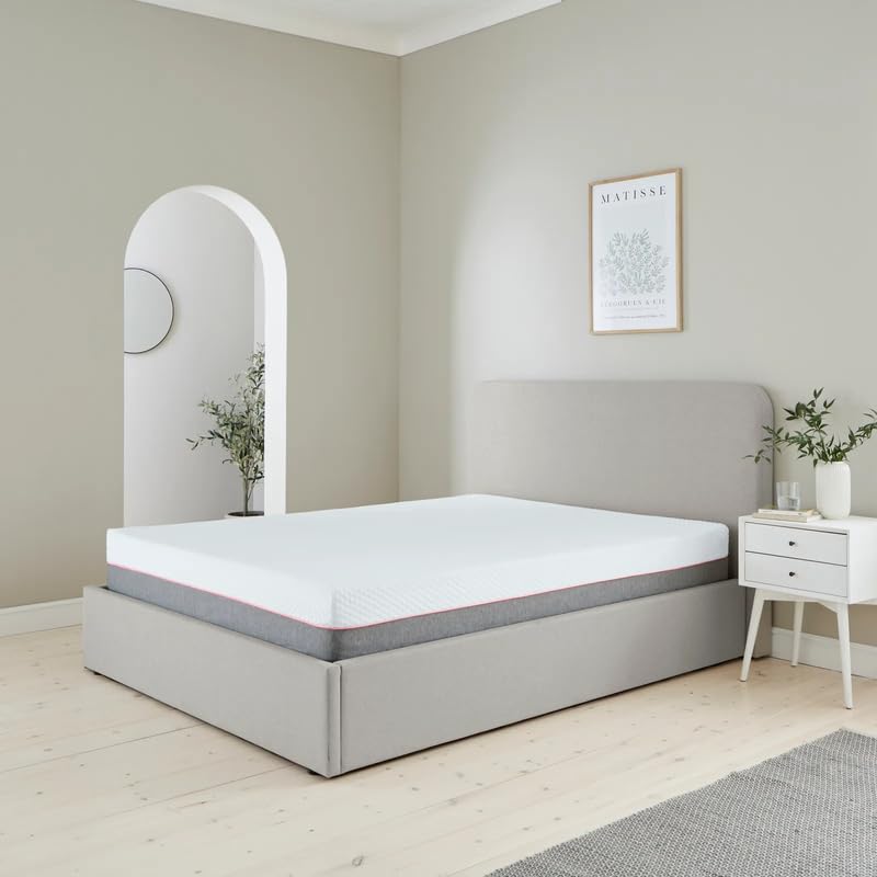 Cervicares Dual Comfort Classic Orthopedic Memory Foam Mattress, 75 x 47 Inch, 4 Thickness, White?