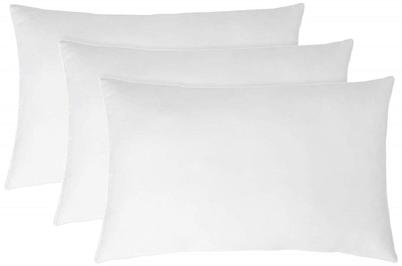 Kuber Industries Luxurious 6 Piece Microfibre Pillow Filler - 16"x24", White - CTKTC022188