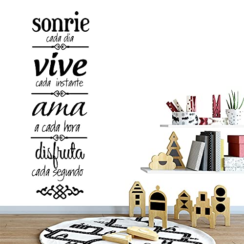 GADGETS WRAP Wall Decal Vinyl Sticker Wall Decoration - Creative Spanish Sentence