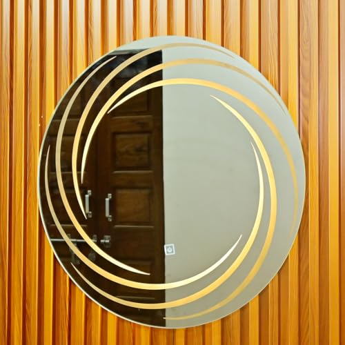 LED Mirror with Touch Sensor, Wall Mounted, Full Length, for Bathroom, Living Room, Bedroom