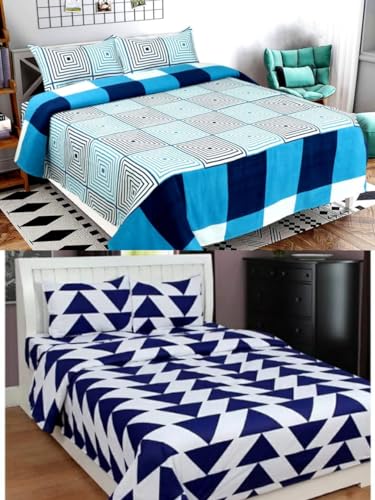 Multicolor Bedsheets Combo