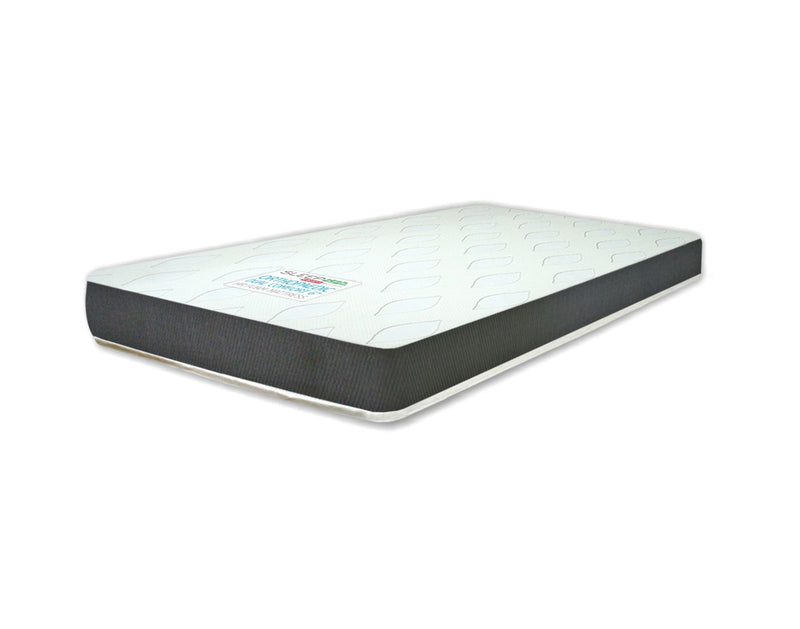 SLEEPSPA Dual Comfort -Hard and Soft-with Soft Comfort Cubes and Rebotech 6 Inch Queen Size High Resilience (HR) Foam Mattress | 7 Years Warranty (LxW: 78X60X6)