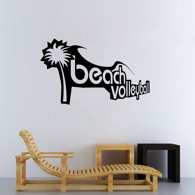 GADGETS WRAP Wall Decal Vinyl Sticker Wall Decoration - Beach Volleyball