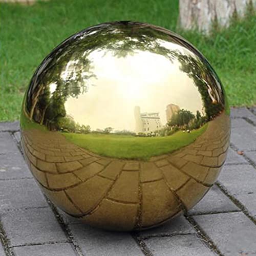 ATORSE® 304 Stainless Hollow Ball Seamless Mirror Ball Sphere Home Garden Deco 100Mm