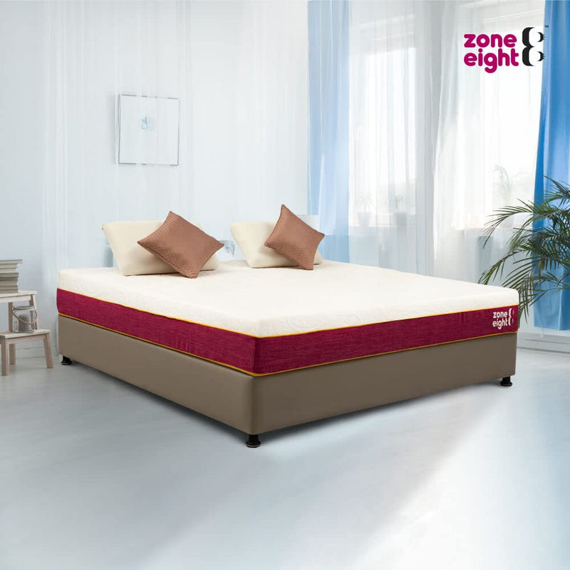 Zone8: 6" Dual Side use Pure Latex Foam Mattress: Medium Firm