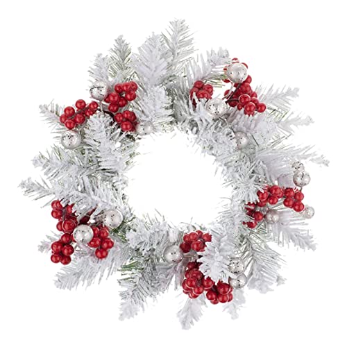 SECRET DESIRE Christmas Candle Wreath Candles Pillar Decorative Rustic For Home Wedding